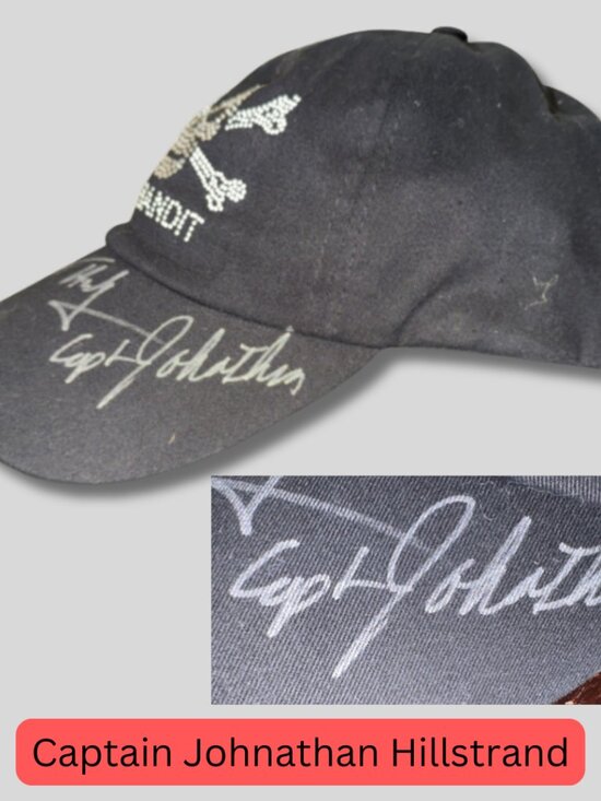 ☠️ Deadliest Catch Time Bandit Hat – Signed Hillstrand Brothers & Travis Lofland main image 5